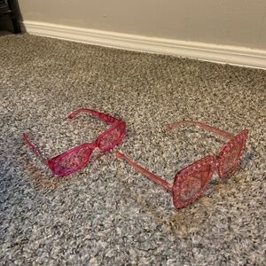 Pink sunglasses